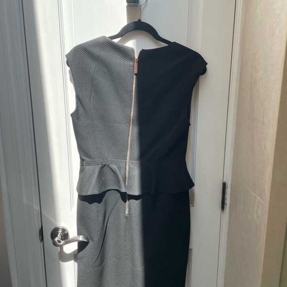 Ted baker Black Floral Suit Jacket and Dress - Picture 4 of 8